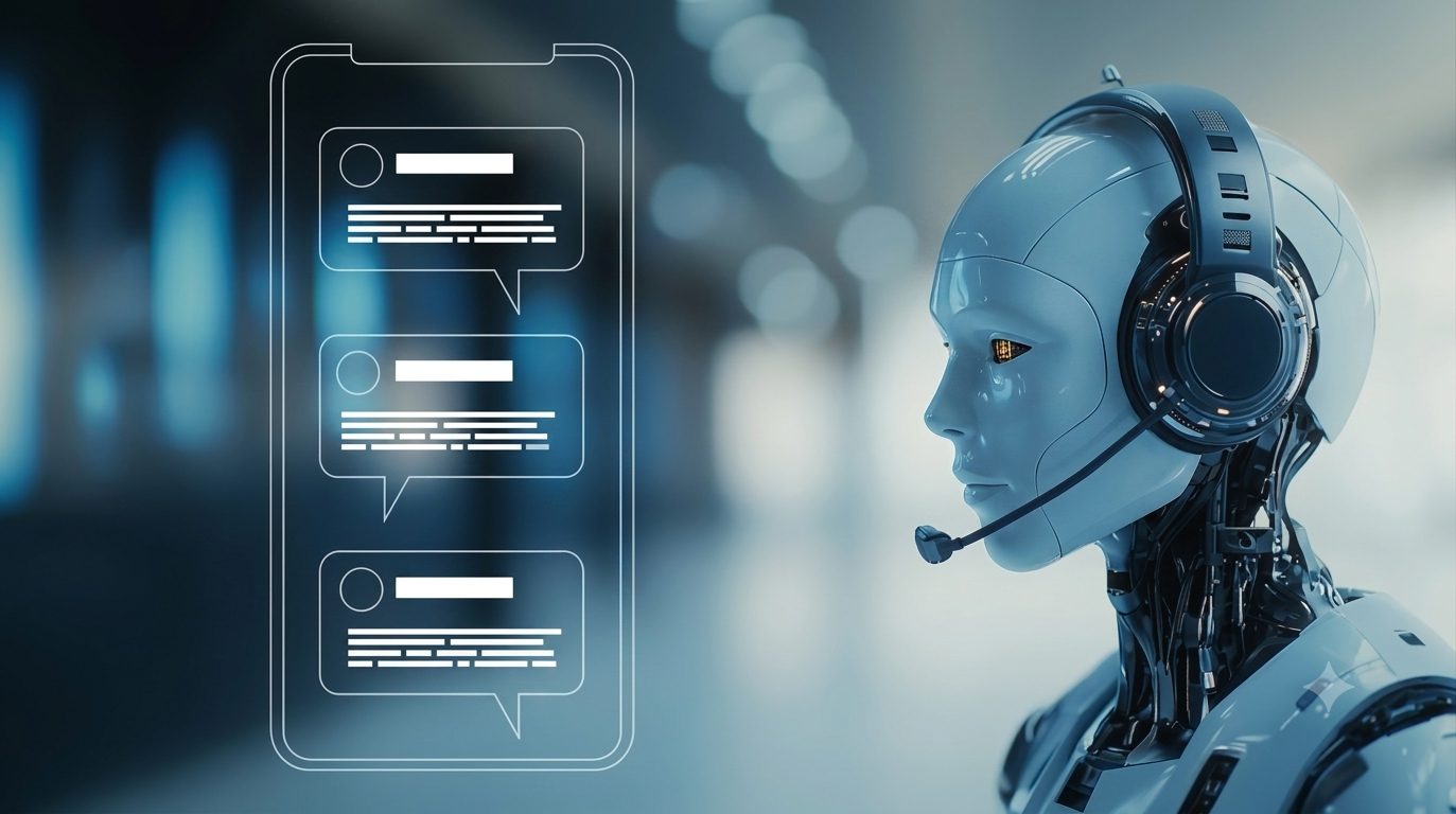 AI support agent resolving a customer conversation